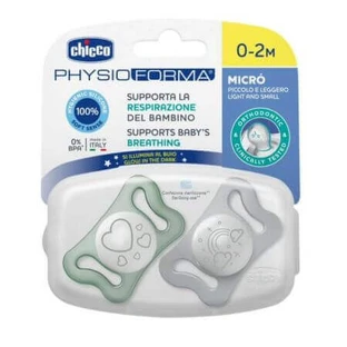 Пустушка PhysioForma Micro, 0-2 місяці, 2 штуки, Chicco