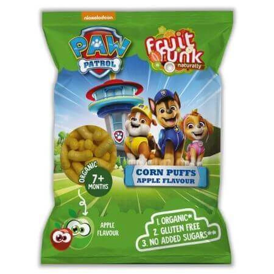 Яблочные слойки, Paw Patrol, 7 месяцев+, 50 г, Fruitfunk: цены и характеристики