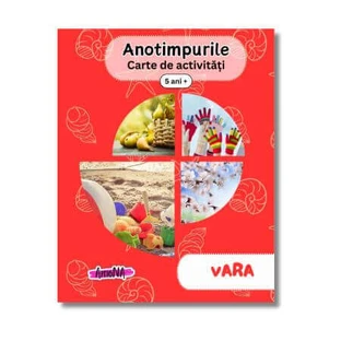 Книга для занятий с детьми Времена года, Лето, 5 лет+, Амона