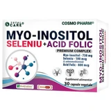 Мио-инозитол + селен + фолиевая кислота Премиум Комплекс Cosmo Pharm, 30 вегетарианских капсул