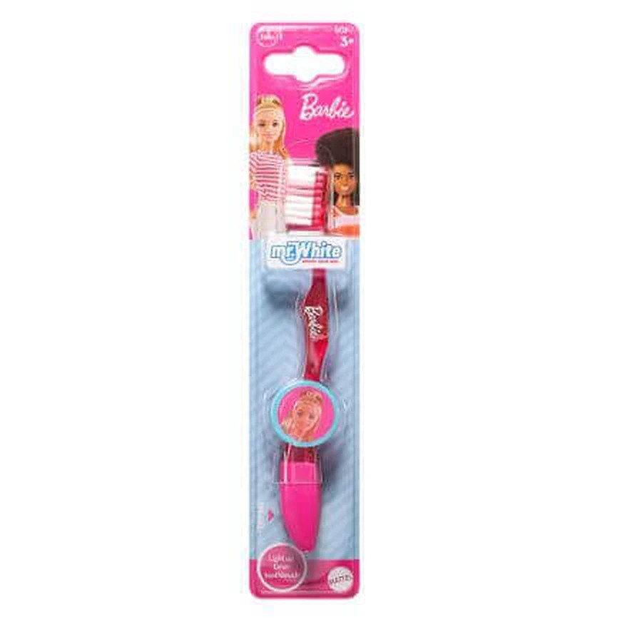 Зубна щітка з таймером підсвічування, Barbie, 3 роки+, Mr White: ціни та характеристики