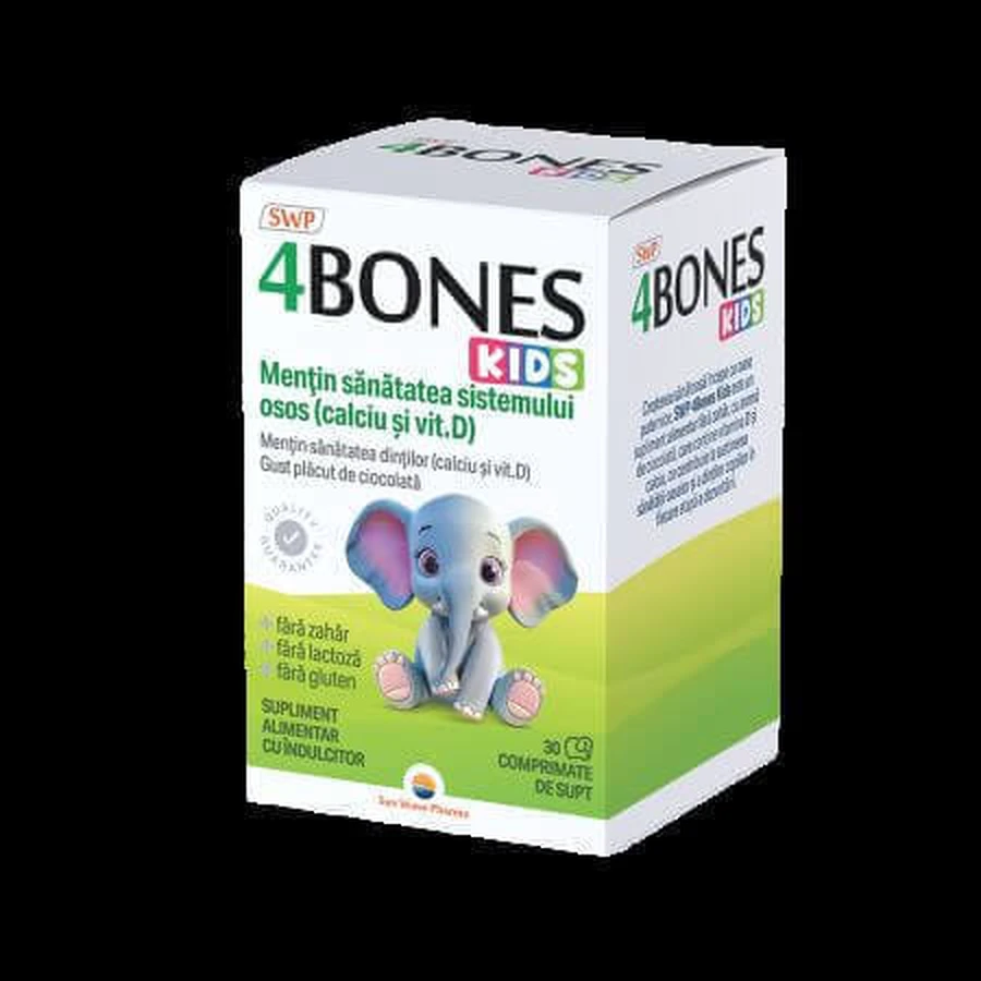 4 Bones Kids, 30 таблеток, Sun Wave Pharma: цены и характеристики