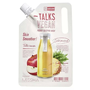 Missha Отшелушивающая ночная маска для грубой кожи Skin Smoother, 10 г