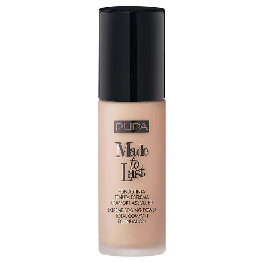 Pupa Milano Made To Last Total Comfort Foundation Стійка матуюча тональна основа 030 Natural Beige, 30 мл: ціни та характеристики
