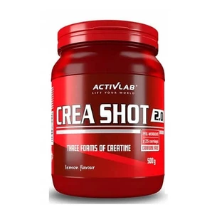 ActivLab CreaShot 2.0 креатиновая матрица Лимон, 500 г