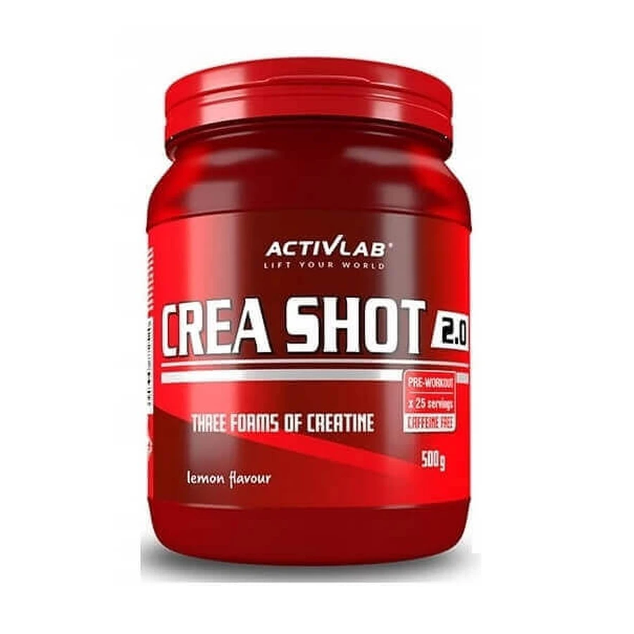 ActivLab CreaShot 2.0 креатинова матриця з лимоном ActivLab CreaShot 2.0, 500 г: ціни та характеристики