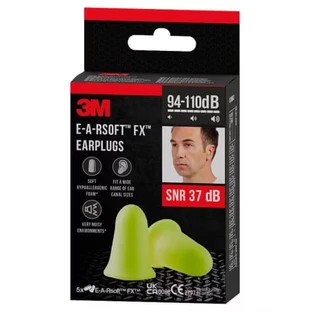 3M Беруші E-A-RSOFT FX пробки, 10 штук