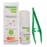Безпечний засіб від кліщів Moskine 2-в-1 з пінцетом, 9 мл
