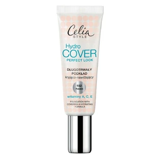 Celia Hydro Cover Perfect Look Тональна основа під макіяж зі стійким покриттям і зволоженням 102 Пісок, 30 мл