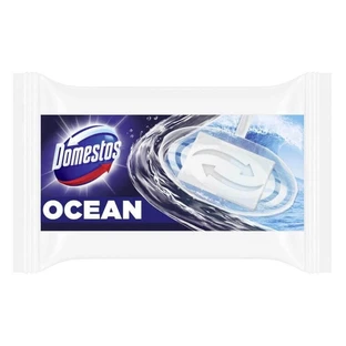 Domestos Ароматизований туалетний кубик 3в1 Океан, 35 г