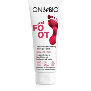 Onlybio Foot, Натуральний відлущуючий скраб для ніг, 75 мл