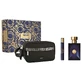 Versace Pour Homme Dylan Blue Set Туалетная вода, 100 мл + Туалетная вода, 10 мл + Косметичка