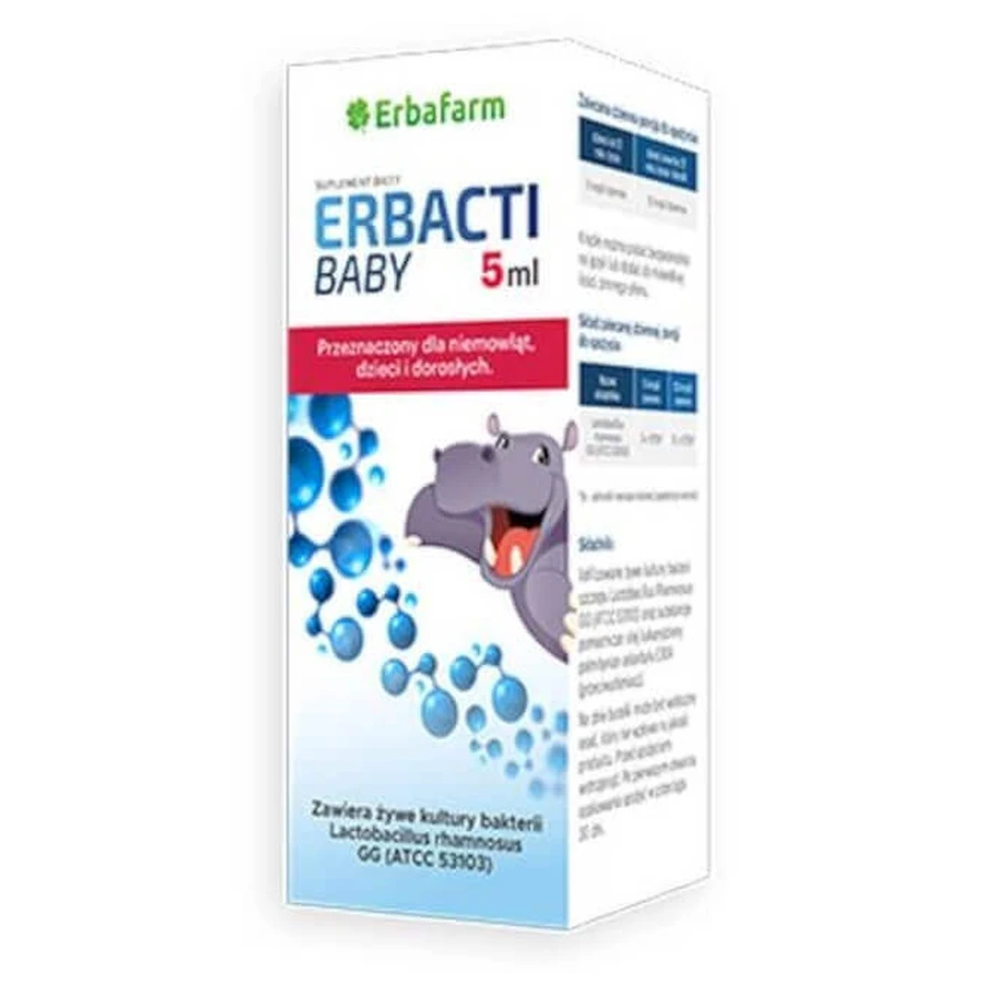 Erbacti Baby, 5 мл: цены и характеристики