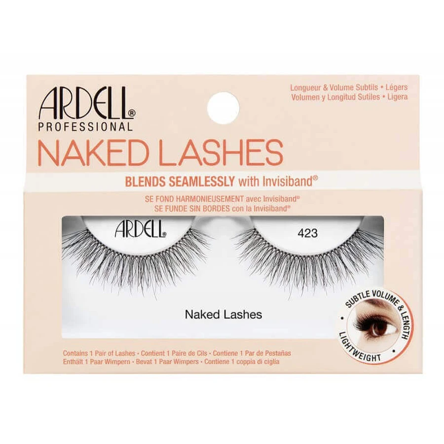 Ardell Naked Lashes Пара накладних вій 423 Black: ціни та характеристики