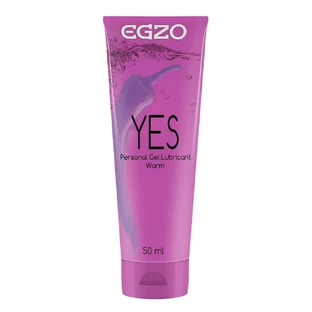 Egzo Yes Personal Gel Lubricant Стимулирующий и согревающий лубрикант, 50 мл