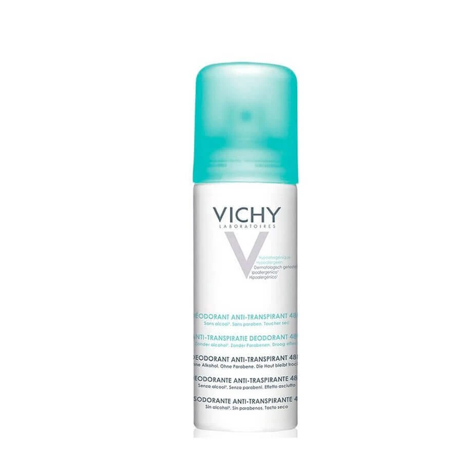 Vichy Deodorant Anti-transpirant 48h Дезодорант против чрезмерного потоотделения, 125 мл: цены и характеристики