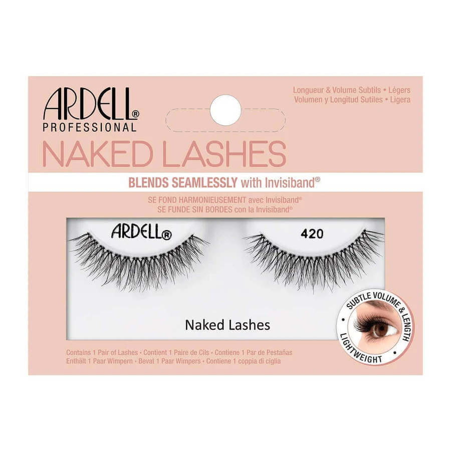 Ardell Naked Lashes Пара накладных ресниц 420 черный: цены и характеристики