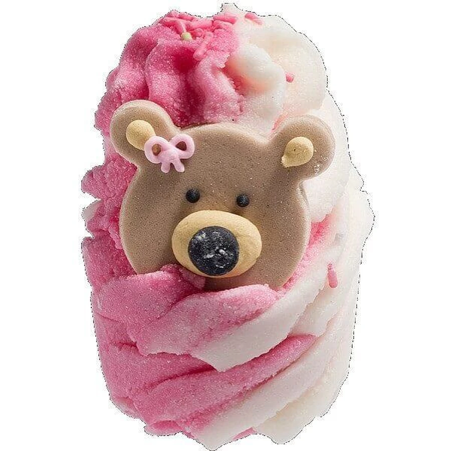 Bomb Cosmetics Teddy Bears Пікнік для ванни Мальва Масляний масляний кекс для ванни, 50 г: ціни та характеристики