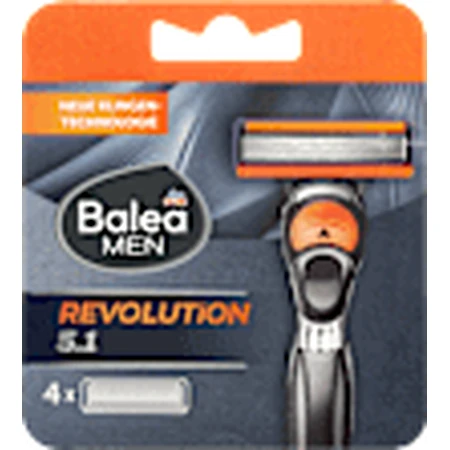 Леза для гоління Balea MEN, Revolution 5.1, 4 шт.: ціни та характеристики