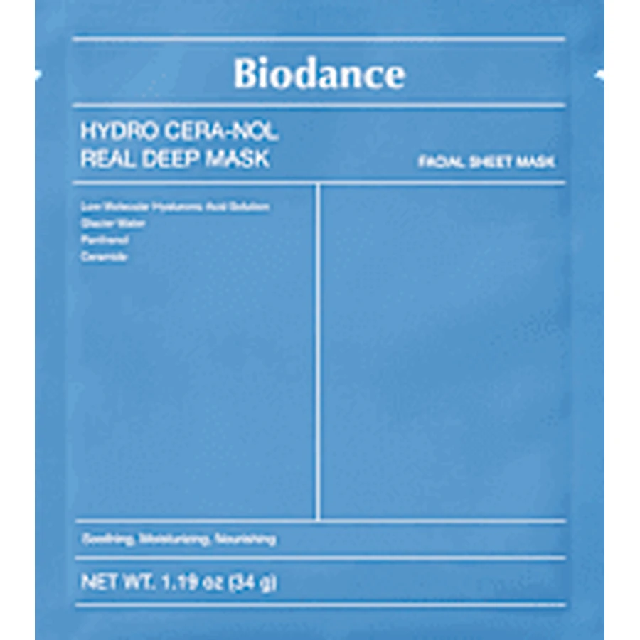 Biodance Hydro Cera-Nol Интенсивная увлажняющая и успокаивающая маска для лица, 34 г: цены и характеристики