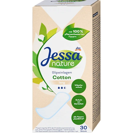Щоденні довгі поглинаючі прокладки Jessa nature, 30 шт.: ціни та характеристики