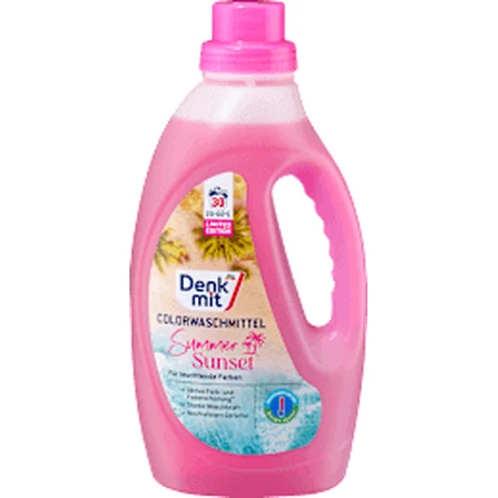 Denkmit Summer Sunset Жидкое цветное моющее средство для стирки 30 стирок, 1,5 л: цены и характеристики