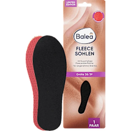 Зябра Balea Fleece 38/39, 2 шт.: ціни та характеристики