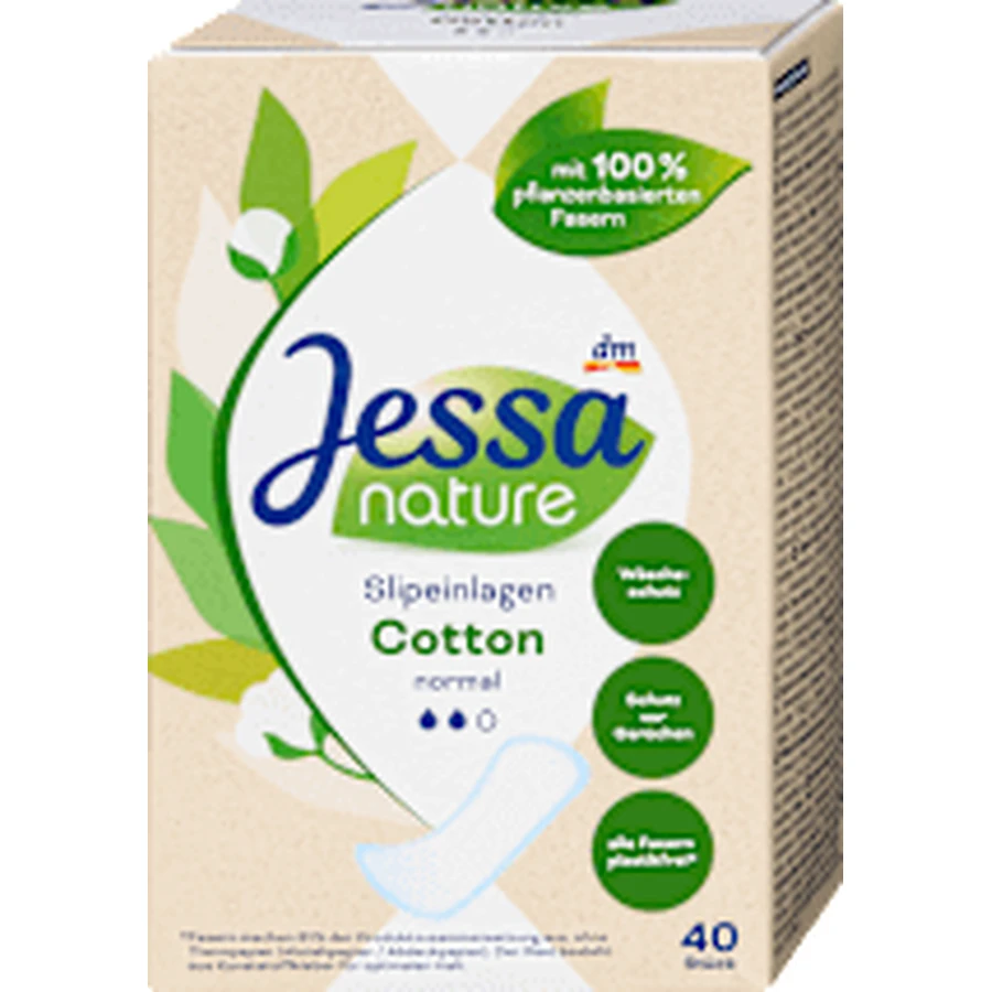 Jessa nature normal ежедневные впитывающие прокладки, 40 шт.: цены и характеристики