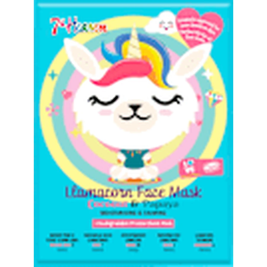 7th Heaven Llamacorn тканинна маска для підлітків, 1 шт: ціни та характеристики