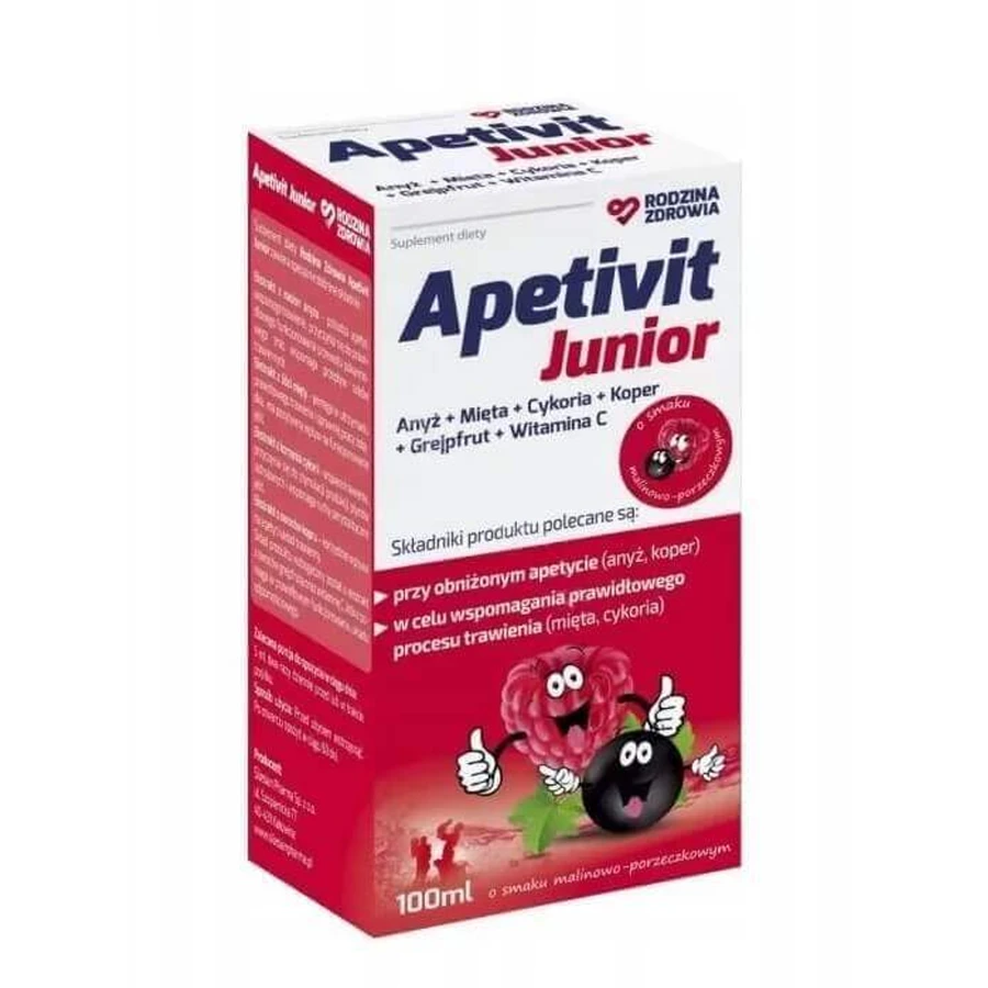 Family Health Apetivit Junior, 100 мл: цены и характеристики