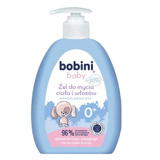Гіпоалергенний гель для миття тіла та волосся Bobini Baby, 300 мл