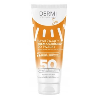 Dermi Сонцезахисний зволожуючий крем для обличчя SPF 50, 50 мл
