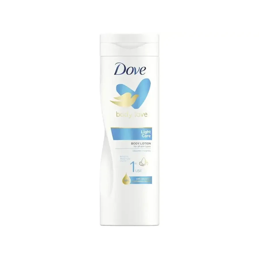 Dove Body Love Light Care, зволожуючий лосьйон для тіла, 400 мл: ціни та характеристики