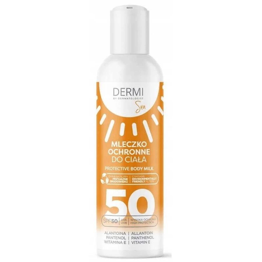 Dermi Солнцезащитное молочко для тела SPF 50, 150 мл: цены и характеристики