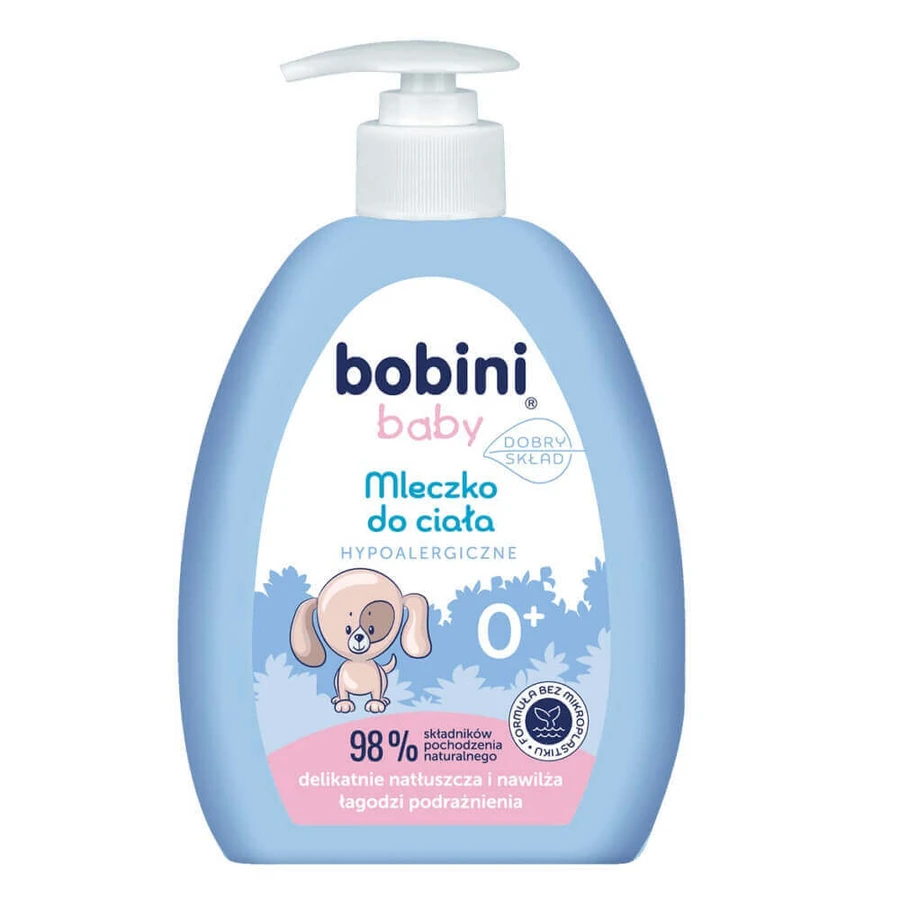 Bobini Baby Гипоаллергенное молочко для тела, 300 мл: цены и характеристики