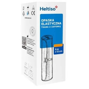 Heltiso Плетеная эластичная лента с застежкой 5 м x 12 см, 1 шт.