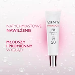 Agenity Hydra-Ox, зволожуючий BB-крем, SPF 50, відтінок 20 середньо-бежевий, 30 мл + міцелярний гель для вмивання, 40 мл безкоштовно: ціни та характеристики