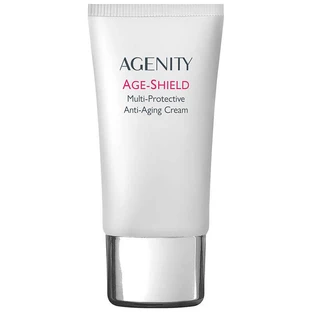 Agenity Age-Shield, Мультизахисний антивіковий крем, SPF 50, 50 мл + міцелярний гель для вмивання, 40 мл безкоштовно