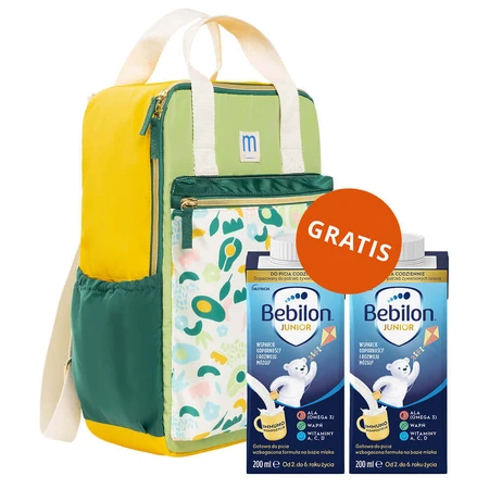 Набор Bebilon Advance Pronutra 3 Junior, питательная молочная смесь, после 1 года, 3 x 1000 г + Mustela, рюкзак и Bebilon Junior для питья, 2 x 200 мл бесплатно: цены и характеристики