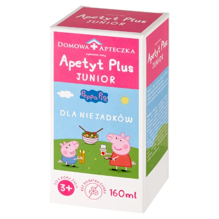 Appetite Plus Junior Peppa Pig, от 3 лет, 160 мл + Витаминный леденец Peppa Pig без сахара, со вкусом клубники, 8 г бесплатно: цены и характеристики