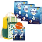Набор Bebilon Advance Pronutra 4 Junior, питательная молочная смесь, после 2 лет, 3 x 1000 г + Mustela, рюкзак и поильник Bebilon Junior, 2 x 200 мл бесплатно: цены и характеристики