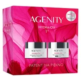 Набір Agenity 1º Hydra-Ox 2025, антиоксидантний денний зволожуючий крем, SPF 20, 50 мл + відновлювальний нічний зволожуючий крем, 50 мл