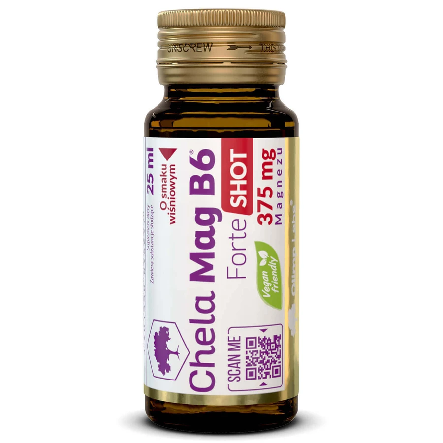 Olimp Chela-Mag B6 Forte Shot, ампулы, со вкусом вишни, 9 x 25 мл: цены и характеристики