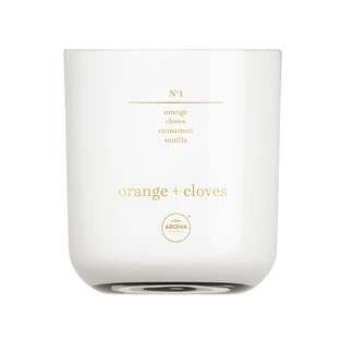 Aroma Home Xmass, ароматична свічка, апельсин і конюшина, 150 г