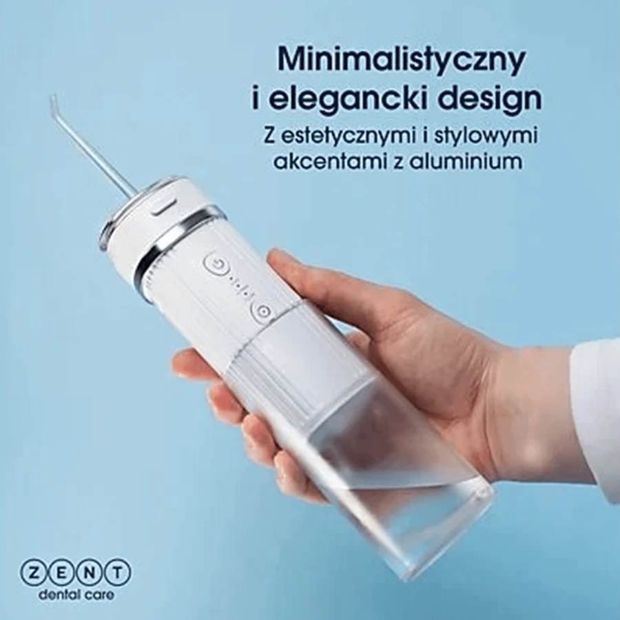 Zent Stream+, іригатор для зубів акумуляторний, складаний, білий, 250 мл: ціни та характеристики