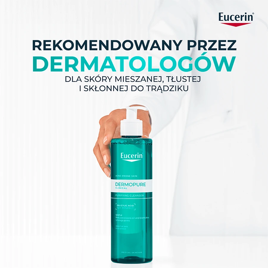 Eucerin DermoPure Clinical, очищающий гель для лица и тела, 400 мл: цены и характеристики