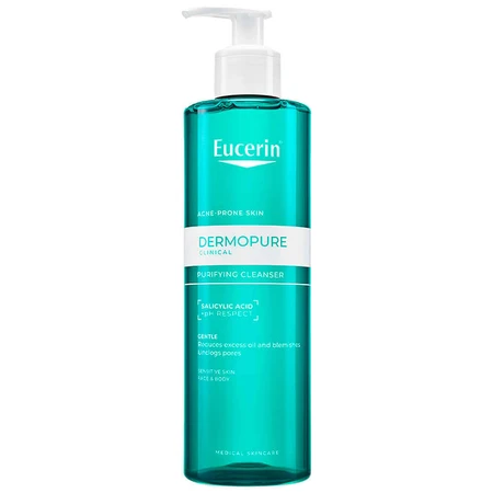 Eucerin DermoPure Clinical, очищающий гель для лица и тела, 400 мл: цены и характеристики
