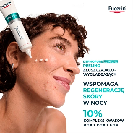 Eucerin DermoPure Clinical Peeling 10, отшелушивающее и разглаживающее средство для кожи, склонной к акне, 40 мл: цены и характеристики