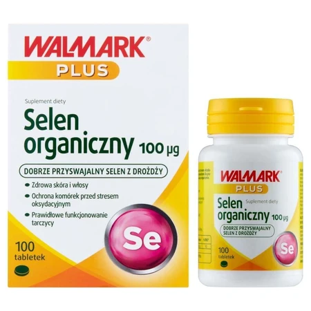 Набор Walmark Organic Selenium 100 мкг, 2 x 100 таблеток: цены и характеристики