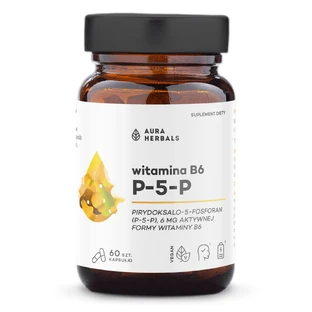 Aura Herbals Вітамін B6 P-5-P 6 мг, 60 капсул